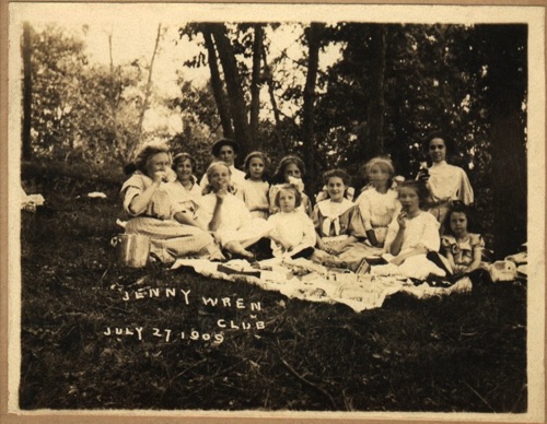 Jenny Wren Club. July 27, 1909 chs-004069